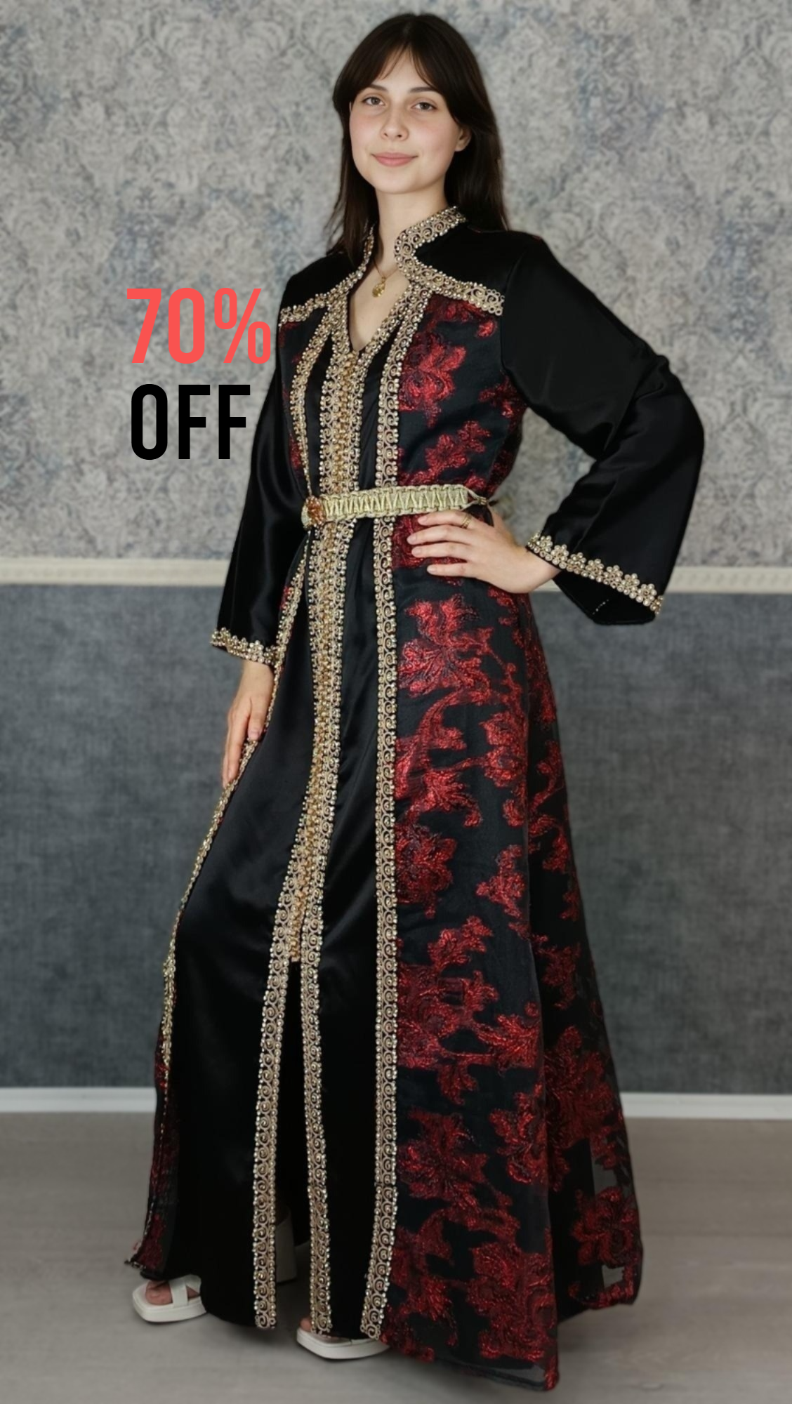 Bestickter Kaftan,Kaftan Frauen,Kaftan,abaya,Abenkleid,Hochzeit,,marokkanische kaftan/Arabisch Kaftan,Dubai Kaftan,takschita,Henna Kleid
