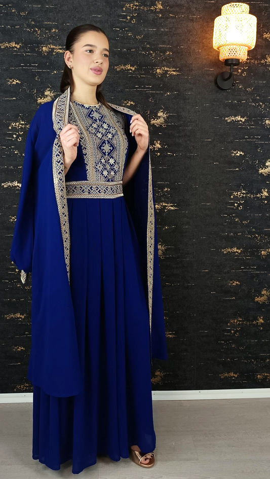 Bestickter Overall ,Kaftan Frauen,Kaftan,Arabisch Kaftan,Dubai Kaftan