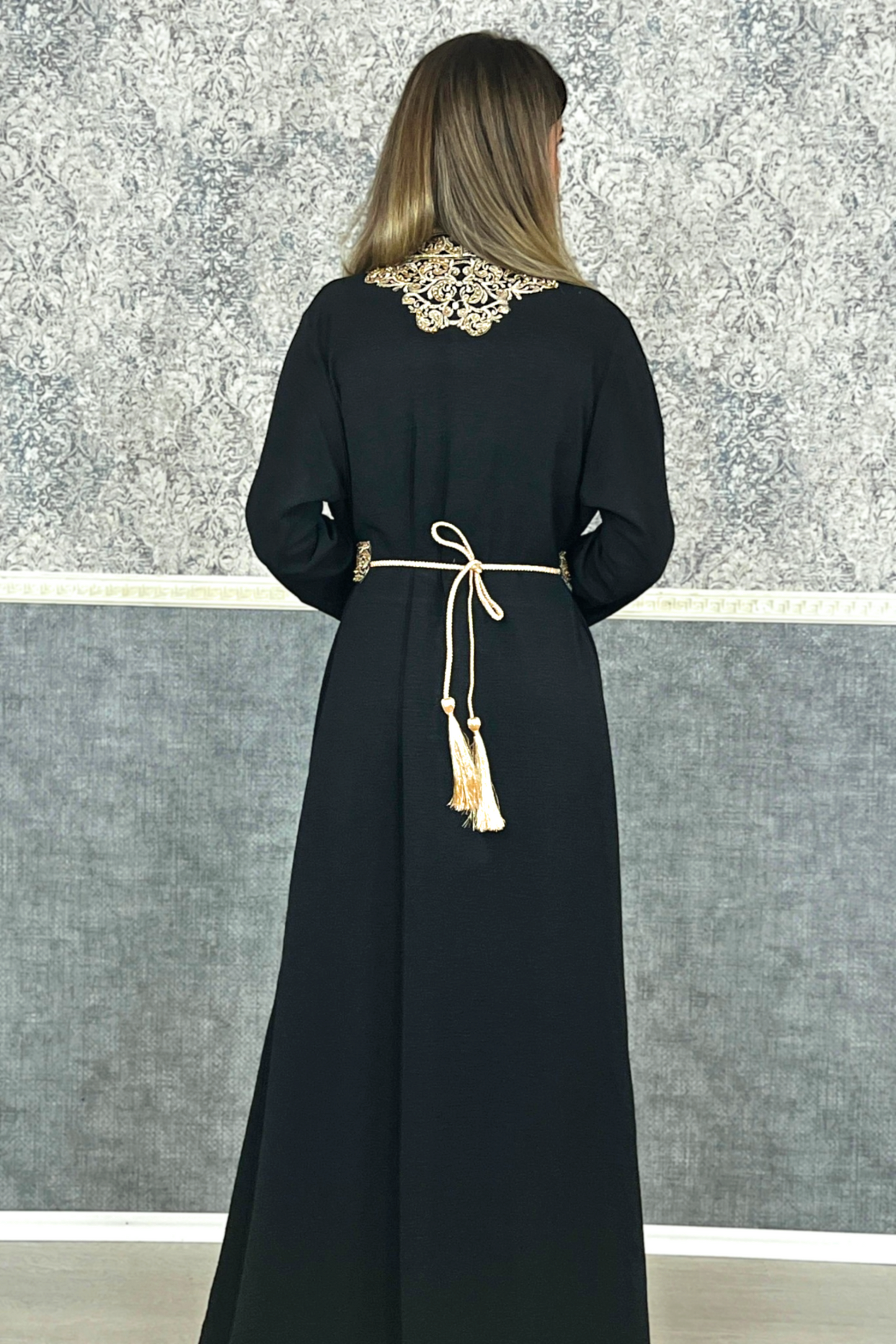 Kaftan leinen | Frauen Kaftan | kaftan schwarz | Takeshita