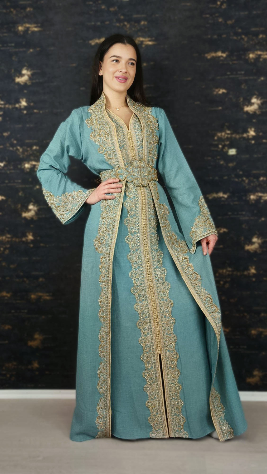 Frauen Kaftan | marokkanische kaftan | Takeshita | Henna Kleid | Dubai Kaftan