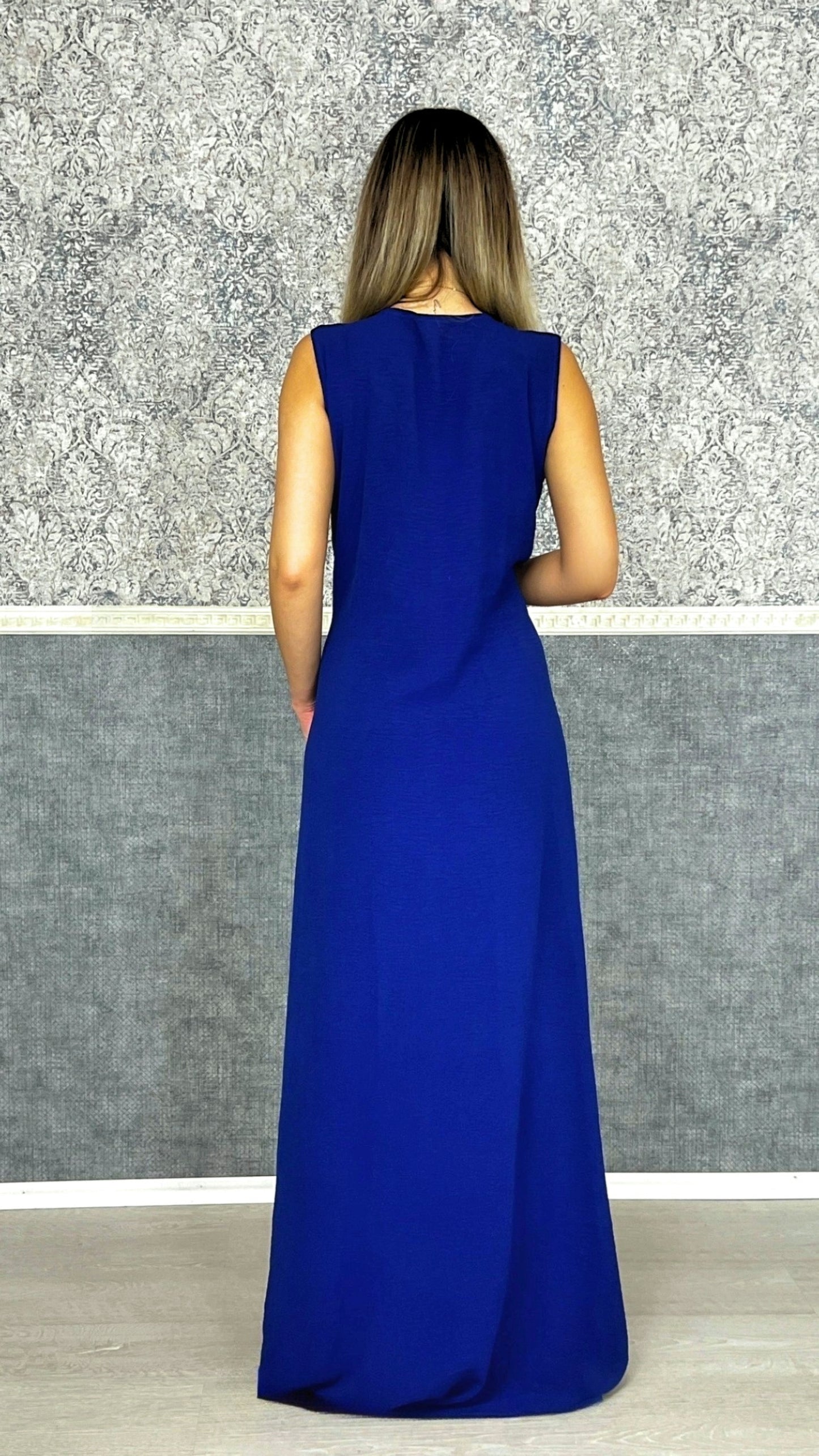 marokkanisches Kleid | Kaftan Frauen | Kaftan Blau | Braut Kaftan | Henna Kleid