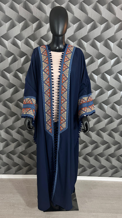 bestickter Kaftan | Bisht Besme | Abaya | Kaftan | Caftan | Henna Abaya | Kaftan Frauen | Abaya Damen |  Palästina Robe | Arabische Abaya __etsy:5838606918