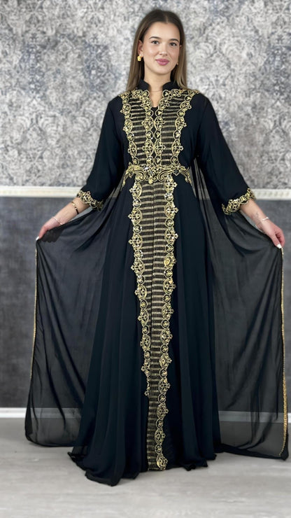 Kaftan Frauen | Kaftan | Bestickter Kaftan | Takschita | marokkanische kaftan | Arabisch Kaftan | Dubai Kaftan | bindalli | henna Kleid __etsy:6426810776