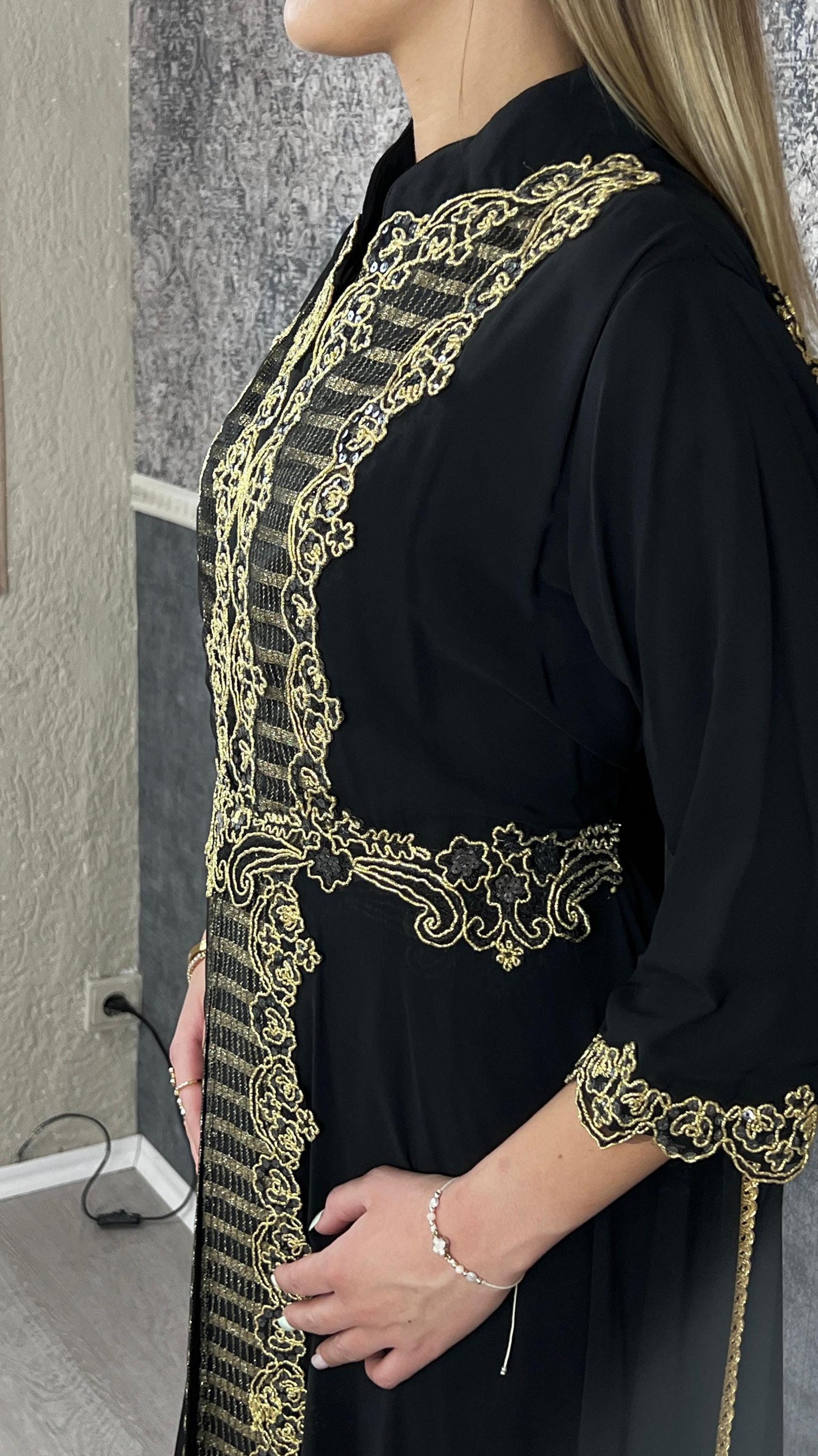 Kaftan Frauen | Kaftan | Bestickter Kaftan | Takschita | marokkanische kaftan | Arabisch Kaftan | Dubai Kaftan | bindalli | henna Kleid __etsy:6426811060