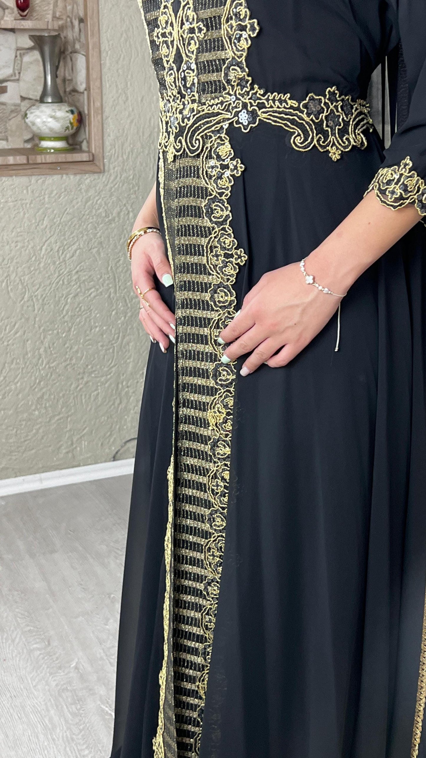Kaftan Frauen | Kaftan | Bestickter Kaftan | Takschita | marokkanische kaftan | Arabisch Kaftan | Dubai Kaftan | bindalli | henna Kleid __etsy:6426811062