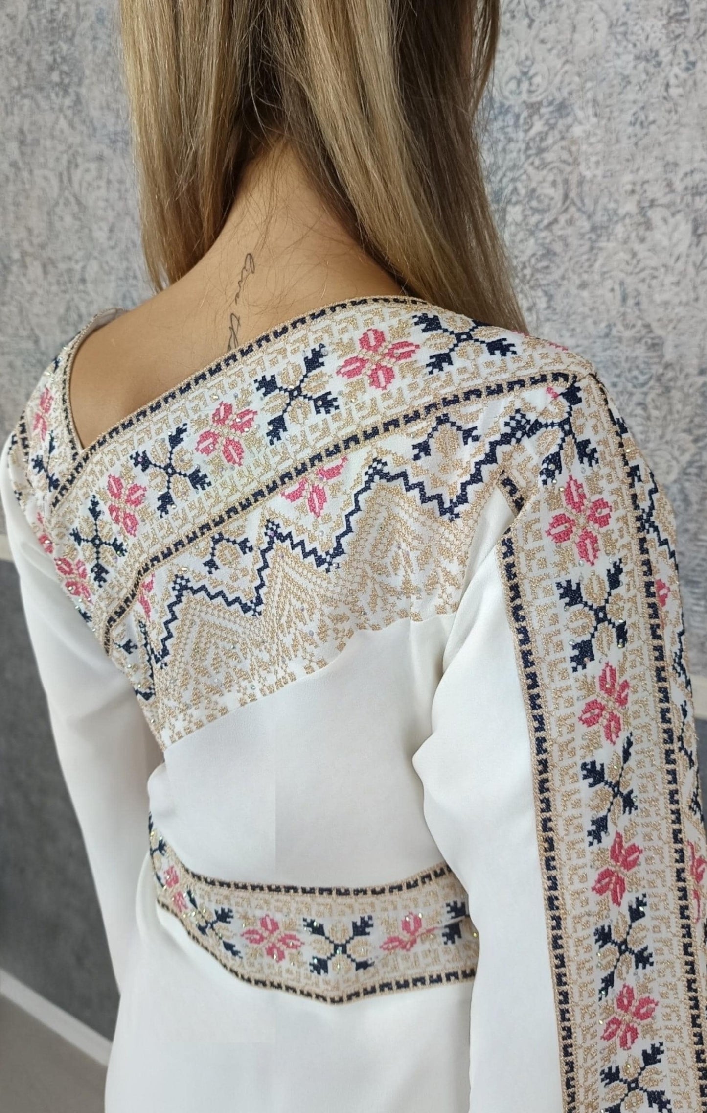 Bestickter Kaftan,Kaftan Frauen,Kaftan,abaya,Abenkleid,Hochzeit,marokkanische,Arabisch,Dubai Kaftan,Henna Kleid,Golnaar (etsy image id: 6430253652)