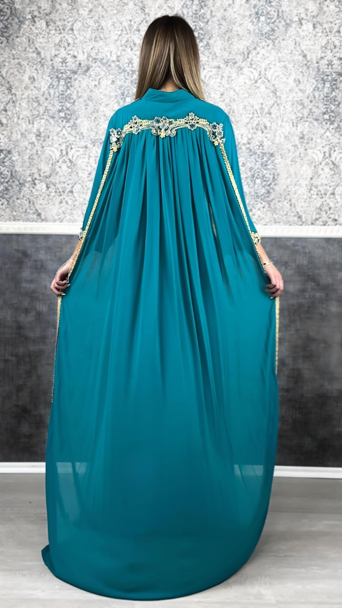 Kaftan Frauen | Kaftan | Bestickter Kaftan | Takschita | marokkanische kaftan | Arabisch Kaftan | Dubai Kaftan | bindalli | henna Kleid __etsy:6474851071