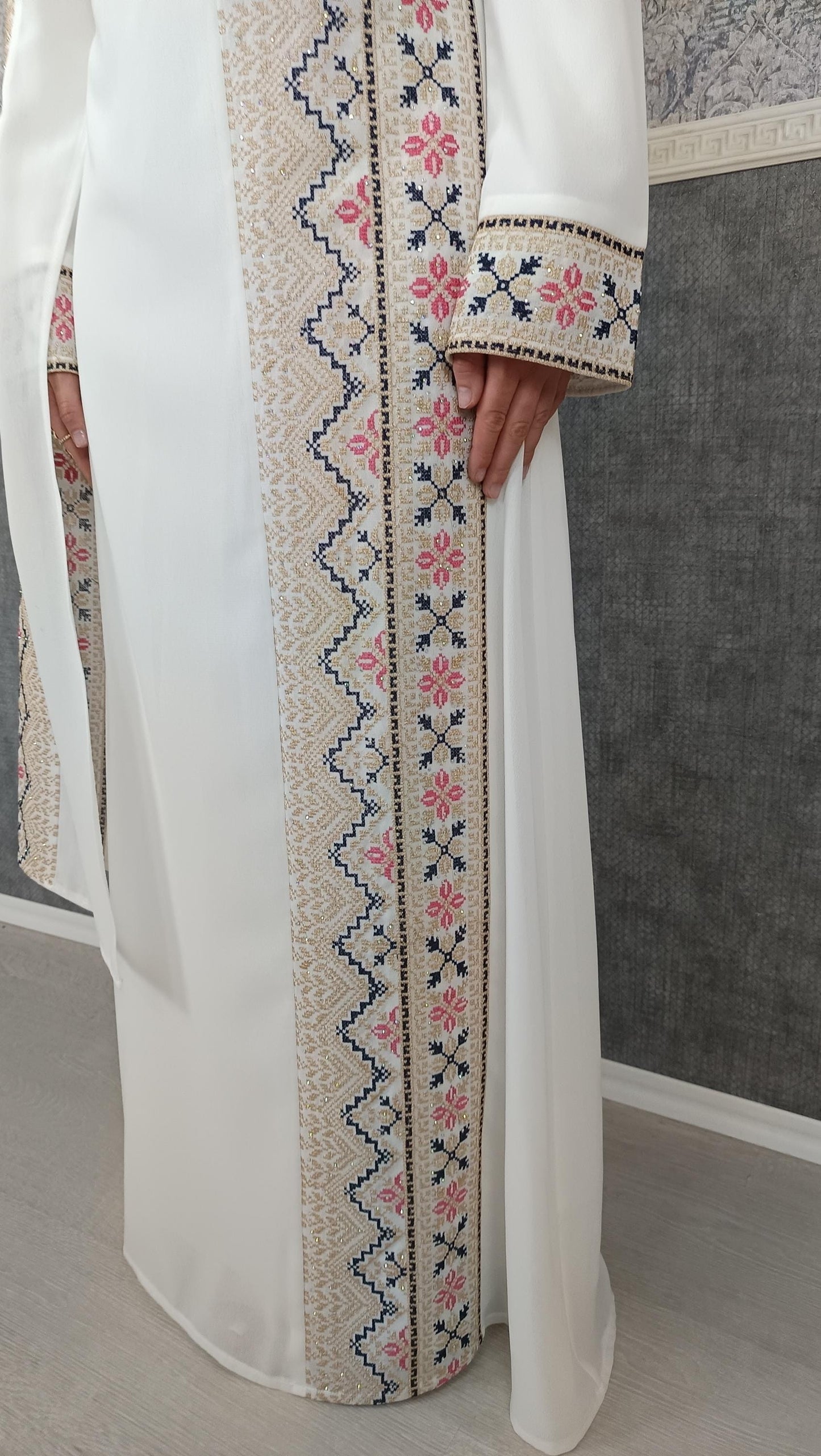 Bestickter Kaftan,Kaftan Frauen,Kaftan,abaya,Abenkleid,Hochzeit,marokkanische,Arabisch,Dubai Kaftan,Henna Kleid,Golnaar (etsy image id: 6478350381)