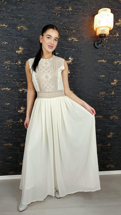 Overall Sindibad Abaya, weiß, Hochzeit, Hosenanzug, Jumpsuit, Dubai Kaftan, Hennakleid, Kaftan Dress, Kaftan Frauen, Abendkleid, Verlobung (etsy image id: 6601290250)