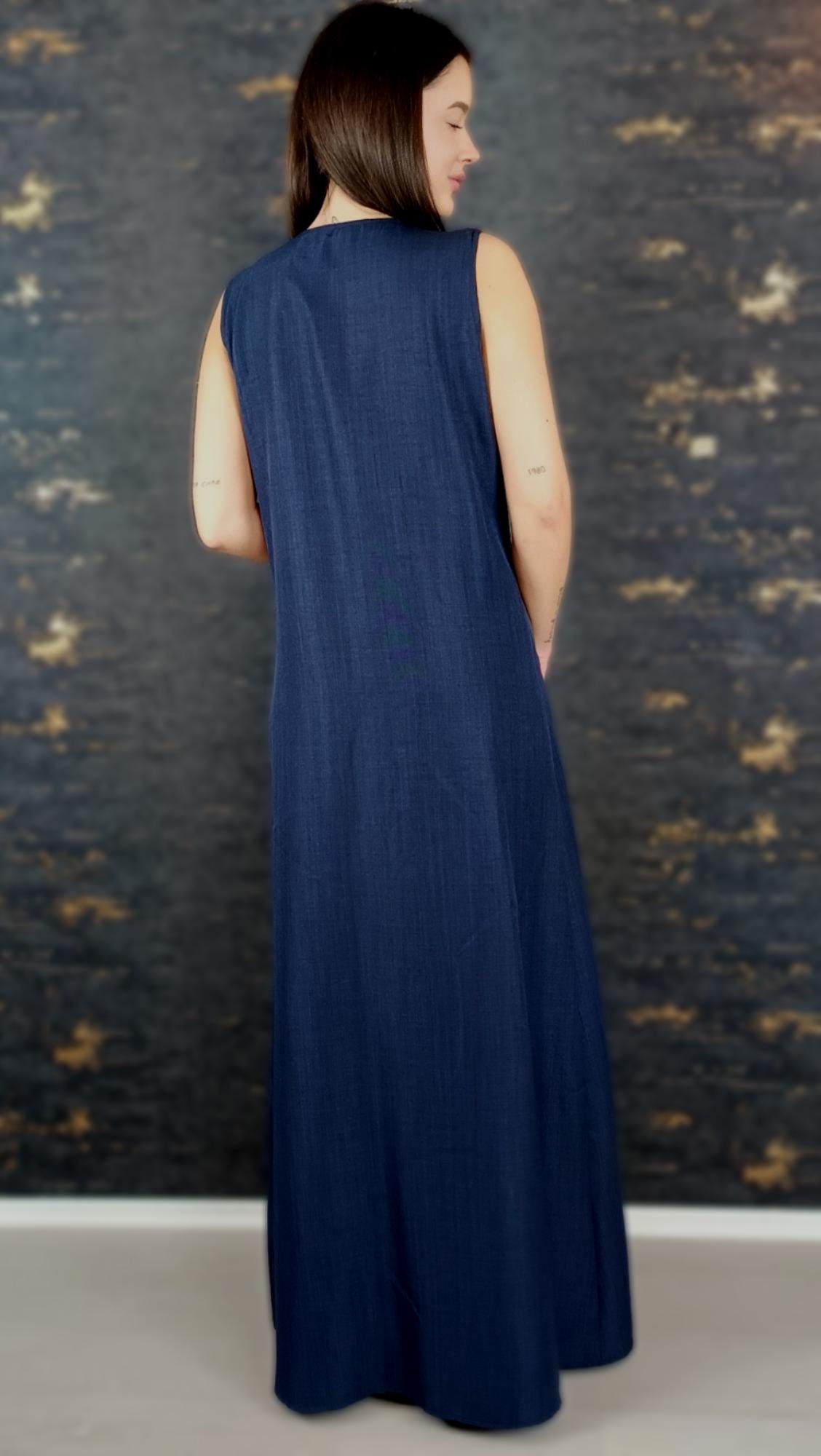 Dunkelblau Kaftan | Frauen Kaftan |(L) | traditionelles Kleid | marokkanische kaftan | Henna Kleid | Takeshita | Kaftan für Hochzeit __etsy:6699966264