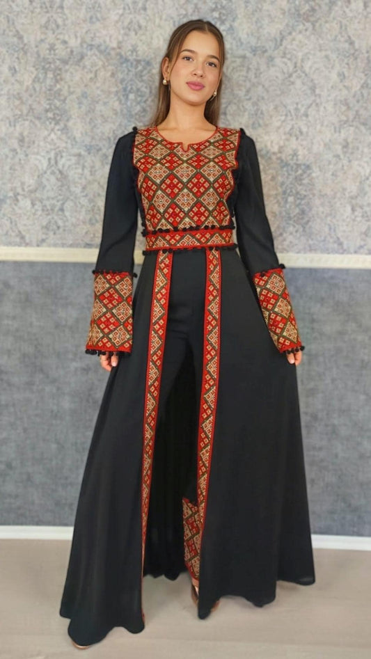 Luxus Overall | Fliegeranzug | Kaftan Frauen | Kaftan | Takschita | marokkanische kaftan | bindalli | Dubai | Henna Kleid | Palestnian dress __etsy:6874983222