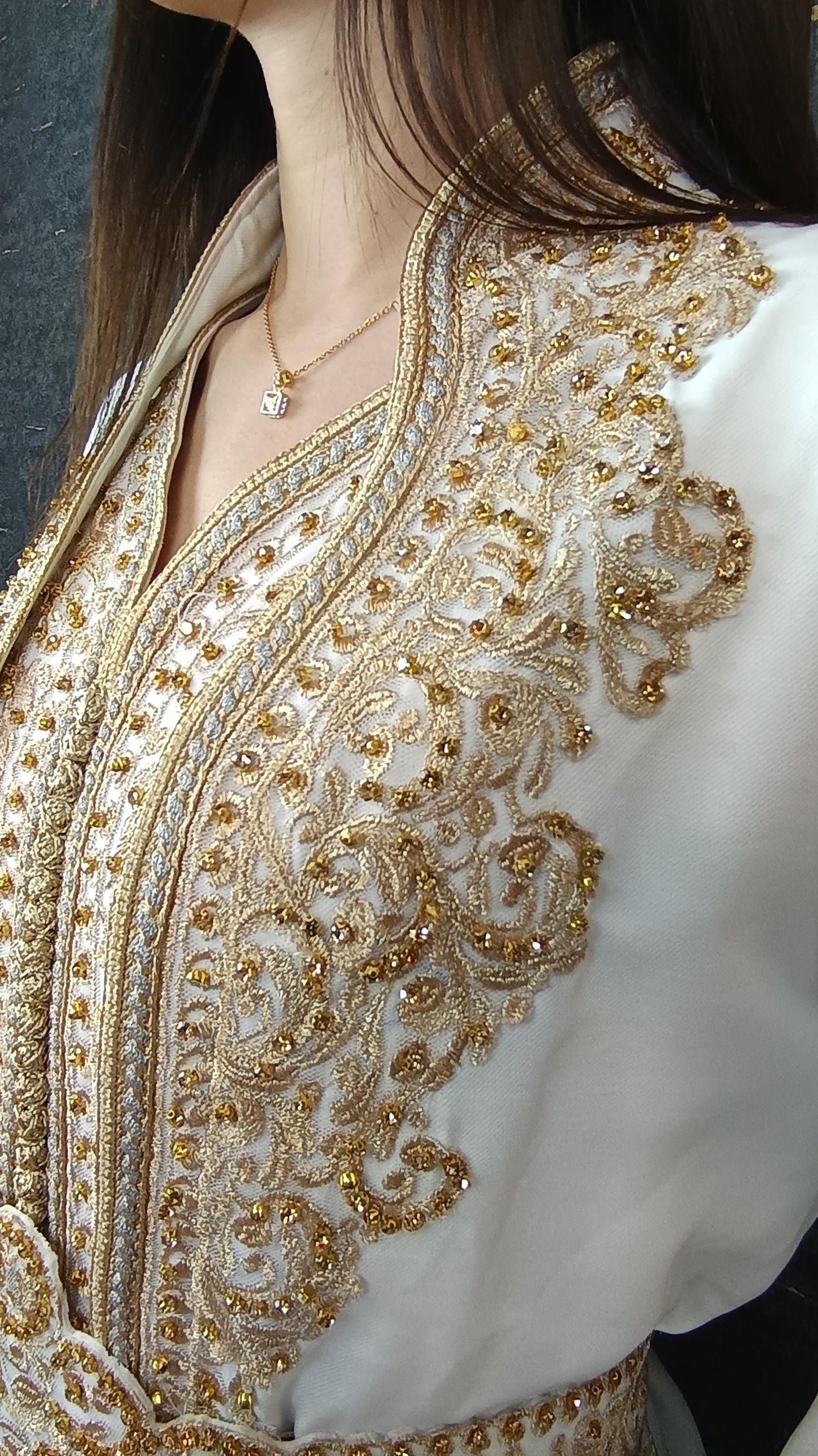 Takeshita | Henna Kleid | Kaftan Frauen | Kaftan weiß | Hochzeit | marokkanische kaftan | Ukrainisches besticktes kleid __etsy:6909893309