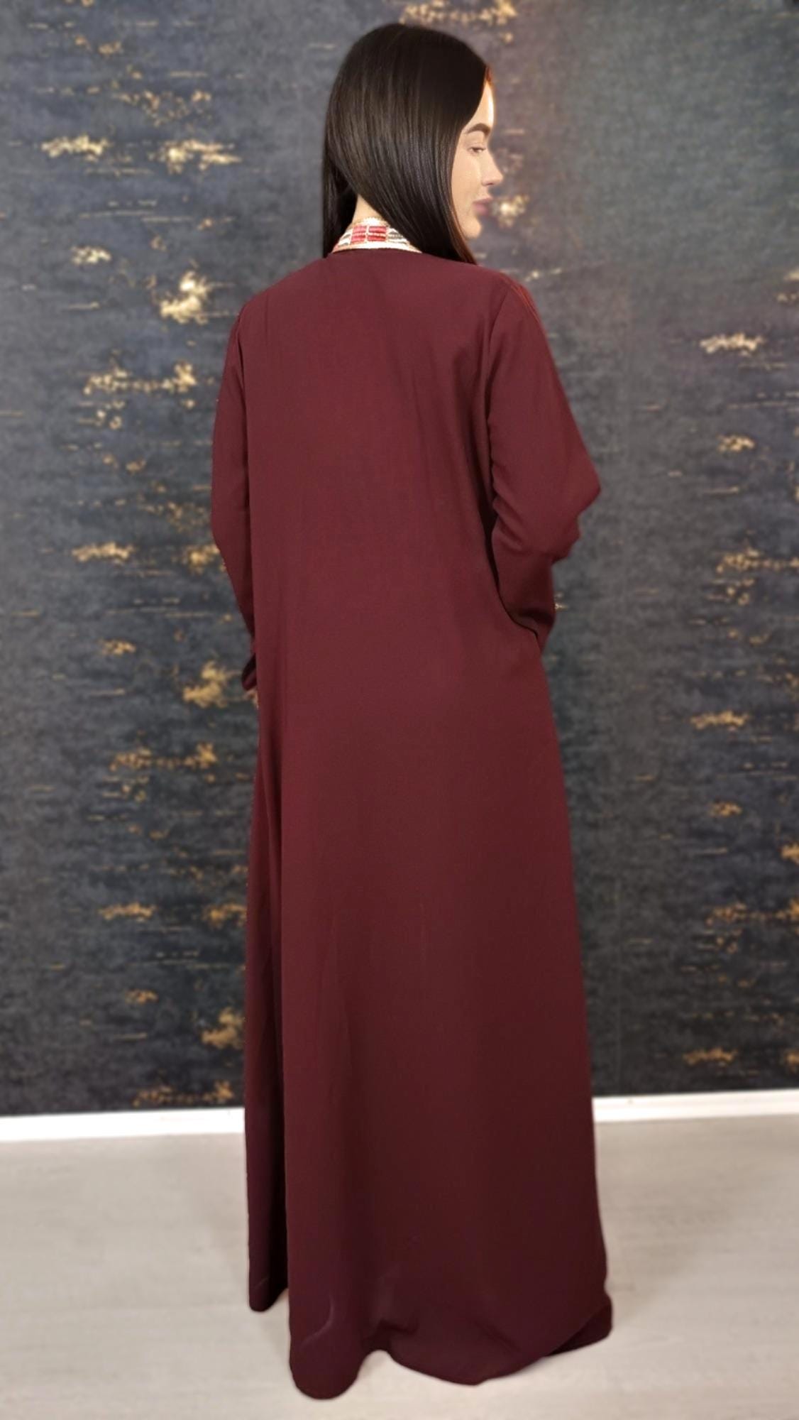 Luxus Overall Dubai, Weinrot, Hosenanzug, Jumpsuit, Kaftan, Hennakleid, Kaftan Dress, Kaftan Frauen, Abendkleid, Verlobung, Abschlusskleid (etsy image id: 6918881629)