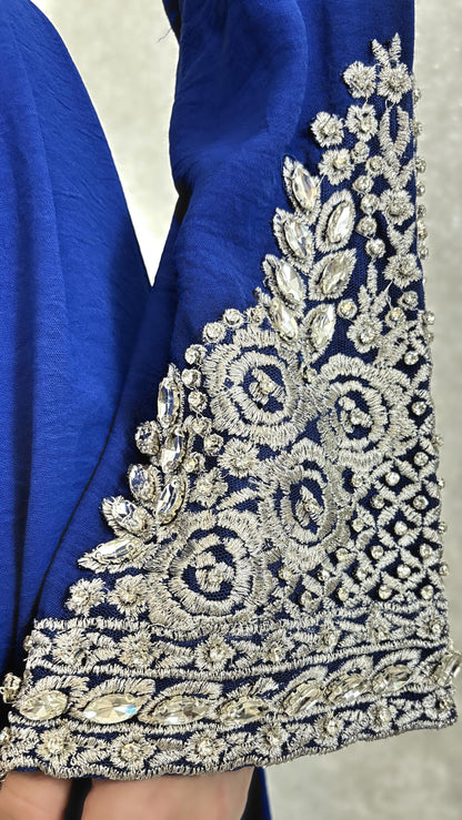 Königsblau Kaftan für Frauen – Marokkanisches Abendkleid, Blau Boho Kaftan – Festliches Kleid für Henna & Hochzeit,  Königsblaue Takschita (etsy image id: 7269827068)