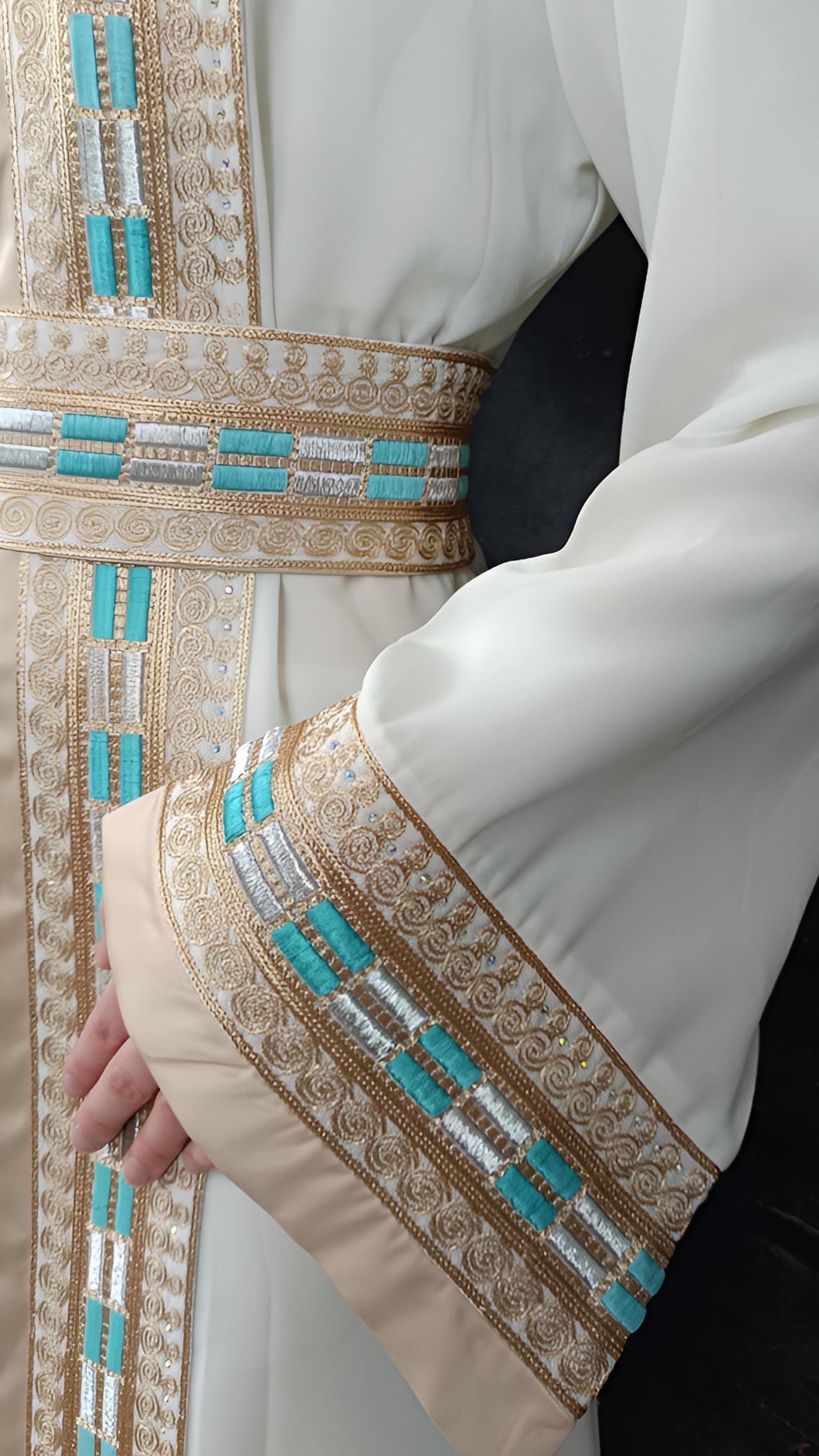 Luxus Overall Dubai, weiß, Hochzeit, Hosenanzug, Jumpsuit, Kaftan, Hennakleid, Kaftan Dress, Kaftan Frauen, Abendkleid, Abschlusskleid __etsy:7731818347