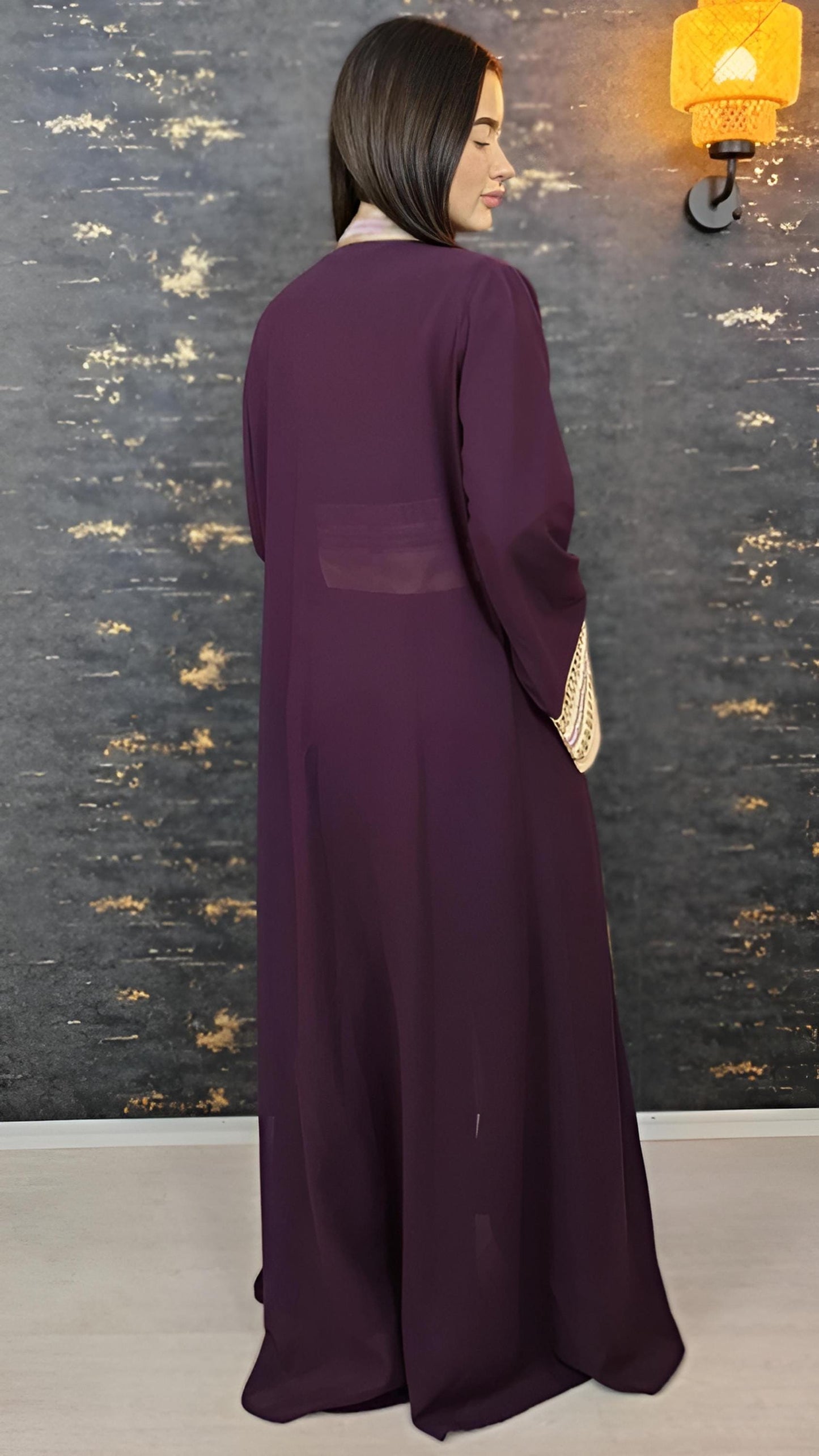 Luxus Overall Dubai, Aubergine, Hosenanzug, Jumpsuit, Kaftan, Hennakleid, Kaftan Dress, Kaftan Frauen, Abendkleid, Verlobung, Abschlusskleid __etsy:7731849121