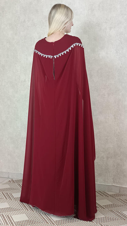 Kleid für Verlobung , Abschlusskleid , Abendkleid , Festliches Kleid ärmellos mit eleganter Schleppe , Ballkleid Damen , Abiball Kleid rot. (etsy image id: 7958764275)