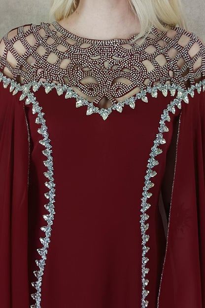 Kleid für Verlobung , Abschlusskleid , Abendkleid , Festliches Kleid ärmellos mit eleganter Schleppe , Ballkleid Damen , Abiball Kleid rot. (etsy image id: 7958764377)