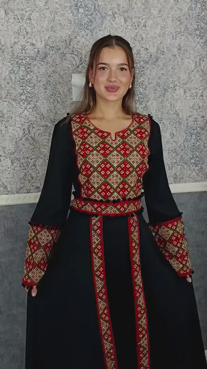 Luxus Overall | Fliegeranzug | Kaftan Frauen | Kaftan | Takschita | marokkanische kaftan | bindalli | Dubai | Henna Kleid | Palestnian dress